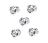 UPKOCH Conversion Bushings Adapter Ferrules 8mm Outer Diameter Vintage Guitar Tuning Pegs 6pcs 6mm Inner Diameter Steel Material for Electric Guitar Personal Or Professional Use