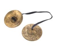 UPKOCH Copper Finger Cymbals Durable Percussion Zills for Dance Yoga and Spiritual Rituals Ethnic Music Accessory for Performances and Celebrations