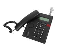 UPKOCH Corded Landline Telephone with Large Buttons for Home and Office Use, Sturdy Abs Material, Suitable Desk Phone for Elderly People and Teens, Reliable Wired Phone with Caller Id