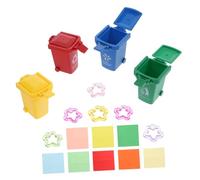 UPKOCH Creative Parrot Color Sorting Bin for Bird Training and Interactive Play Safe Chewable Enrichment for Budgerigars Lovebirds and Parrots Educational Skill Development Random Color