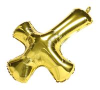 UPKOCH Cross Shape Foil Balloons for Baptism and Shower Decorations Religious Celebrations Quick Inflate for Memorable Events Cross Design for Newborn Parties