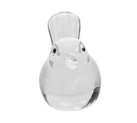 UPKOCH Crystal Bird Figurine Paperweight Elegant Desktop Decor for Living Room Bedroom Office Versatile Pen Stand Holder and Calligraphy Tool Unique Shape Fine Craftsmanship
