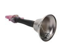 UPKOCH Crystal Wand Hand Call Bell with Handle 17Cm Loud Alloy Ringing Bell for Weddings, Christmas, School, Bedside, and Dinner Service