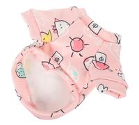 UPKOCH Cute Cartoon Pet Costume Warm Winter Coat for Small and Cats Comfortable and Cozy Puppy Clothing Chicken Design for Autumn and Winter Wear