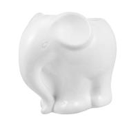 UPKOCH Cute Elephant Ceramic Succulent Planter Pot with Drainage Hole | White Cartoon Style, for Bedroom or Home Decor, for Plant and Succulent Display