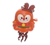 UPKOCH Dancing Octopus Wind-up with Clockwork Reindeer Design Mechanical Musical Party Favor for Xmas Stocking Stuffer and Classroom Holiday