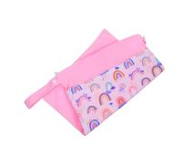 UPKOCH Diaper Storage Bag Double Zipper Wet Dry Bag for Nappies Clothes Essentials Stroller Hanging