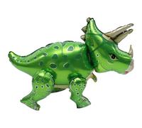 UPKOCH Dinosaur Aluminum Foil Balloon 3D Green Triceratops Party Balloon Birthday Decorations Inflatable Birthday Supply Party Favors