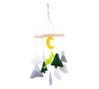 UPKOCH Dinosaur Bed Ornament Hanging Rattle Bell Soft Felt Crib Mobile Nursery Decoration for Newborns and Stimulates Visual Development and Color Perception