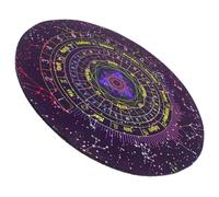 UPKOCH Divination Tablecloth Pentagram Mat with Altar Pattern Lightweight Cards Protector for Rituals and Games Home Office Decor