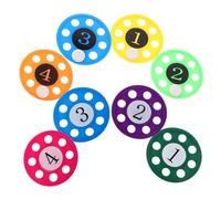 UPKOCH Diving Pool with Colored Discs for Water Disc for Swimming Dive Training Underwater Retrieval Game for Active Play and Physical Development