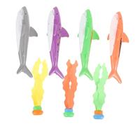 UPKOCH Diving with Sharks and Sea Grass Safe Plastic Pool Accessories for Swimming Skill Development and Outdoor Water Play Fun