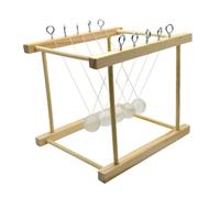 UPKOCH DIY Assembly Newton's Cradle Balance Balls Model for Educational Science Experiment Creative Intelligence Building Kit Manual Assembly to Enhance Hands Skills and Imagination