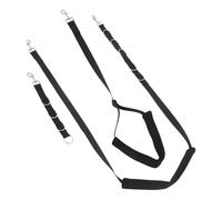 UPKOCH Dog Grooming Belly Strap with Adjustable Loop for Secure Control Pet Grooming Table Arms Extender Versatile Black Accessories for Home Use