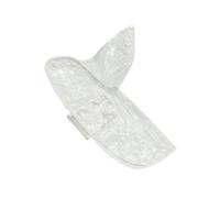 UPKOCH Dog Raincoat Waterproof Eva Puppy Raincoat Button Design, White Large Size for Small and Medium Dogs, Outdoor Protective Pet Coat for Rainy Weather