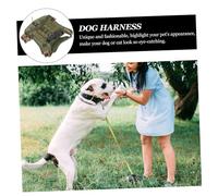 UPKOCH Dog Training Harness Vest for Medium to Large Dogs Tactical Green Mesh Pet Vest with Comfortable Snug Fit for Outdoor Walking and Working Use