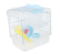 UPKOCH Double Hamster Castle Spacious Pet Cage for Hamsters Mice and Gerbils View Design for Easy Observation Fun Play Area for Pets