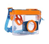 UPKOCH Double Lens Magnifier Box for Classroom and Outdoor Exploration Insect Observation Tool for Natural Science Learning Suitable for Viewing Insects Flowers Coins and Objects