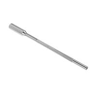 UPKOCH Double Rod Cowbell Mounting Bracket Sleek Silver for Drum Kits Metal Cowbell Fixing Rod Compatible with Hand Drums and Music Lovers