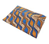 UPKOCH Double-Sided African Print Polyester Fabric for Quilting and Crafting, Geometric Pattern Cloth Material with Unique Cultural Charm, for DIY Sewing and Patchwork Projects