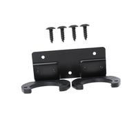 UPKOCH Double Wall Mounted Microphone Holder with Dual Slots Metal Hanging Bracket for Ktv Home Meeting Rooms and Stage Performances Easy Install and Secure Mic Stand