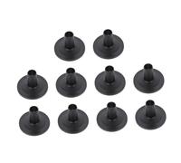 UPKOCH Drum Cymbal Sleeves Plastic 10Pcs/Box Lightweight Fine Workmanship for Drum Kits Cymbal Stand Support