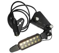 UPKOCH Dual Adjustable Acoustic Guitar Pickup with 6.35mm Socket - Easy Install Guitar Accessory for Folk Banjo and Ukulele