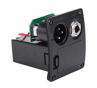 UPKOCH E-4t Four Stage Guitar Mic Eq Sound Pick-up Acoustic Classical Guitars with Adjustable Tone Control