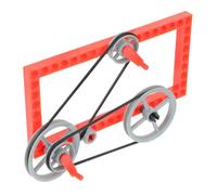 UPKOCH Educational Bike Rotation Model Kit DIY Science for Safe Gear Pulley Enhances Cognitive Skills and Interest in Physics Principles