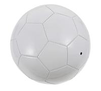 UPKOCH Educational DIY Football Wear Resistant Soccer Ball for Sports Training White Signature Soccer for Boys Playground Use