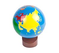 UPKOCH Educational Eye Care Globe for Early Learning Geography Plaything Smooth Safe Surface Stimulates Exploration and Knowledge of Continents and Oceans