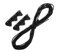 UPKOCH Elastic Rv Baffle Strap with Brackets, 10m Anti-falling Hanging Cabinet Guard Rope for Motorhome and Camper Van Interior, Caravan Storage Safety Elastic Bungee Cord for Travel