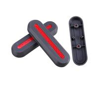 UPKOCH Electric Scooter Wheel Hub Covers for Millet Pro Protective Shells with Reflective Decals Front and Rear Scooter Replacement Parts for Screw Protection and Enhanced Safety