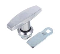 UPKOCH Electrical Panel Lock Heavy-Duty Zinc Alloy T-Shaped Handle Lock for Equipment Doors with Key Cabinet and RV Storage Doors