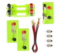 UPKOCH Electricity Teaching Experiment Kit Physics Circuit Experiment Box for Educational Use Non Battery Included Laboratory Accessory for Understanding Basic Electrical Concepts