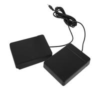 UPKOCH Electronic Drum Double Bass Pedal with 3.5mm Cable for Home Practice Compact Electronic Drum Kit Accessory Foot Pedal for Percussion Training