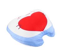 UPKOCH Ergonomic Plush Tooth Back Support Pillow for Lumbar Cushion for Sofa and Office Chair Posture Improving Leg Rest Cushion Cute Decorative Tooth Shaped Comfort Pillow for Reading