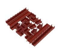 UPKOCH Extended Ancient Architecture Model with Stair Accessories for Micro Landscapes Aquariums and Terrariums Plastic Craftsmanship for DIY Enthusiasts and Collectors