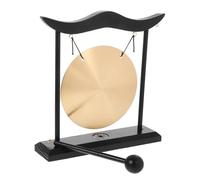 UPKOCH Fengshui Desktop Gong Zen Table Decor Chinese Bell Ornament Asian Decorative Home Accessory