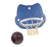 UPKOCH Foldable Hanging Basketball Board with Owl Pattern Cartoon Frame Indoor Plaything for Hand Eye Coordination and Motor Skills Development Safe Material for Home and Random Color