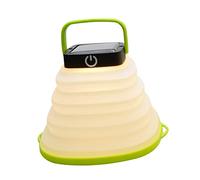 UPKOCH Foldable LED Camping Lantern with USB Rechargeable Battery Solar Tent Lamp with Hanging Handle for Outdoor Hiking Emergency and Portable Camping Light