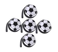 UPKOCH Football Coin Purse Tinplate Box Creative Soccer Shape for Snacks Party Supplies Decor