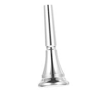 UPKOCH French Horn Mouthpiece Replacement Silver Instrument Accessory for Beginners Plays