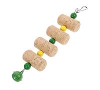 UPKOCH Funny Hanging Bird Chew for Parrots Safe Chewing Foraging Swing for All Birds Durable Design for African Greys Parakeets Budgies
