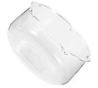 UPKOCH Glass Hydroponic Planter Pot for Indoor Lotus and Succulent Plants, Small Glass Vase Water Culture for Office and Home Gardening