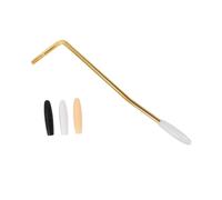 UPKOCH Gold Tremolo Arm Crank Handle for Electric Guitar Single Bridge System with Caps Iron Plated Guitar Part for String Tension Adjustment and Enhanced Whammy Effects