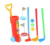 UPKOCH Golf Clubs Outdoor for Garden Games Golf Playset for Upper Limb Development and Hand Foot Coordination Promotes Patience and Physical Activity