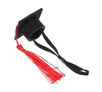 UPKOCH Graduation Cap with Tassel for Small Pets Cute Decorative Hat for Hamsters Guinea Pigs Rabbits Ferrets Turtles and Puppies Photo Prop and Holiday Costume Accessory