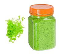 UPKOCH Grass Scatter Landscape Materials Tufted Tree Powder for Miniature Scene Layout Decoration Light Green Sponge Powder 400Ml Suitable for Tiny Scene Production
