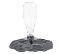 UPKOCH Grey Automatic Reptile Water Feeder Smooth Surface Safe Environmental Pet Drinking Fountain for Tortoises Lizards Convenient Practical Hydration Tool